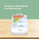 Kenmaster Mini Box MK01 ( 6 Compartments ) / Tool Box Mini / Toolbox Mini / Tempat Penyimpanan Multifungsi / Tempat Penyimpanan Serbaguna - Kotak Serbaguna - Kotal Peralatan