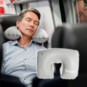 Ghana Bantal Leher Mobil / Batal Leher Tidur / Bantal Leher Tiup / Bantal Leher Portable / Neck Pillow