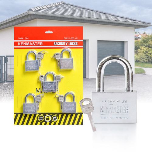 Kenmaster Gembok Master Key 5 Pcs - 50MM Gembok Anti Maling Gembok Pagar Kunci Gembok