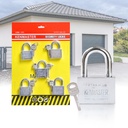 Kenmaster Gembok Master Key 5 Pcs - 50MM Gembok Anti Maling Gembok Pagar Kunci Gembok