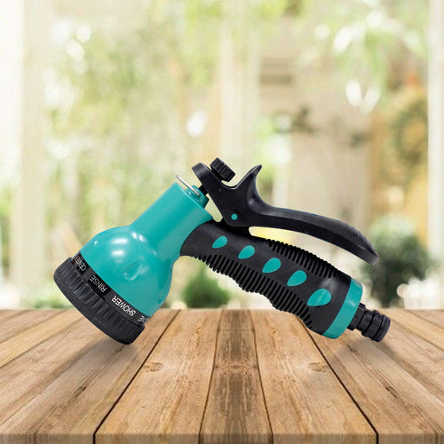 Kenmaster Kepala Semprotan Air - 6 Posisi 9332 Karet / Kepala Semprotan Selang Air / Penyiram Tanaman / Semprotan Tanaman / Semprotan Cuci Mobil Motor / Water Gun Spray / Nozzle Alat Semprotan / Water Jet Spray / Alat Berkebun