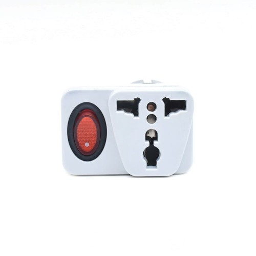 Kenmaster Steker WA II 9 Switch On Off Putih / Colokan Listrik / Colokan Saklar