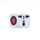 Kenmaster Steker WA II 9 Switch On Off Putih / Colokan Listrik / Colokan Saklar
