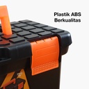 Kenmaster Tool Box Plastik B250 / Tool Box Mini / Toolbox Mini / Toolbox Plastik / Tempat Penyimpanan Perkakas / Tempat Penyimpanan Multifungsi - Kotak Perkakas - Kotak Serbaguna - Kotak Peralatan