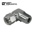 6MM x 1/8 Male Elbow Connector Tube OD 6 MM x 1/8 NPT Stainless Steel