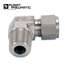 6MM x 1/8 Male Elbow Connector Tube OD 6 MM x 1/8 NPT Stainless Steel