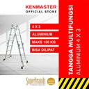 Kenmaster Tangga Lipat Tangga Serbaguna Tangga Multifungsi / Multipurpose 4 X 3 KM403