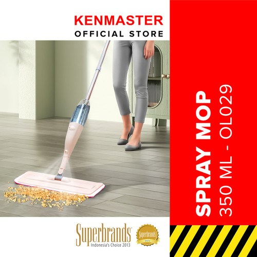 Alat Pel Lantai Spray / Keset Lantai / Alat Pel Lantai Semprot / Wiper Mop / Spray Mop TN - 07, 350ML + Semprotan Air
