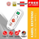 Brennenstuhl Stop Kontak 3 Lubang Eco Line Switch 1,5 Meter Putih / Stopkontak / Colokan Listrik / Terminal Listrik / Kabel Sambung / Colokan Sambung