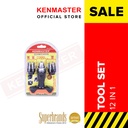 Kenmaster Tool Set 12 In 1 - KM94042 Clearance