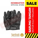 Ghana Sarung Tangan Motor Hitam / Sarung Tangan Motor Biker Gloves