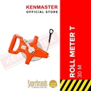 Kenmaster Roll Meter Fiber T 30M J505 - Meteran Fiber / Fiberglass / M