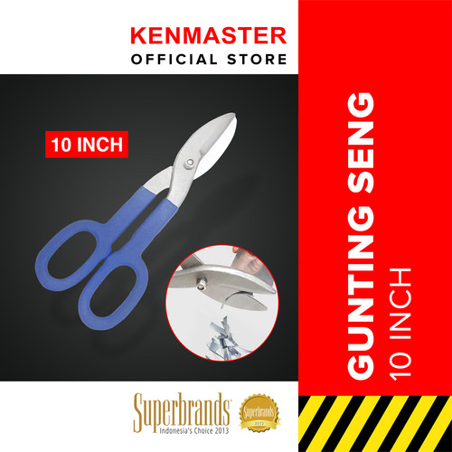 Xander Gunting Seng - 10 Inch / Gunting Holo Baja Ringan / Gunting Plat / Gunting Baja Ringan