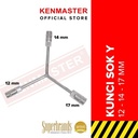 Kenmaster Kunci Sok Y 12-14-17 CRV