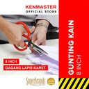 Kenmaster Gunting Kain / Gunting Bahan Kain / Gunting Kertas / Gunting Serbaguna
