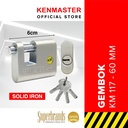Kenmaster Gembok GIANT 60MM - KM-117 / Gembok Anti Maling / Gembok Pagar Kunci Gembok - GMBK114