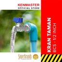 Kenmaster Kran Taman BCS 1/2 Inch Biru / Keran Taman BCS / Kran Tembok / Keran Tembok / Kran Air / Keran Air