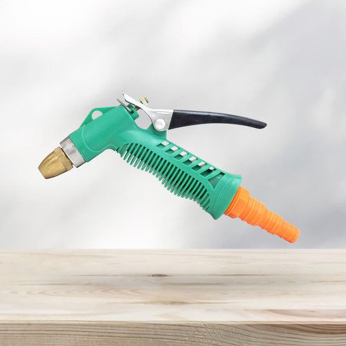 Kenmaster Kepala Semprotan Air Cuci Mobil - JMW03 Besi - Hijau / Kepala Semprotan Selang Air / Penyiram Tanaman / Semprotan Tanaman / Semprotan Cuci Mobil Motor / Water Gun Spray / Nozzle Alat Semprotan / Water Jet Spray / Alat Berkebun