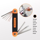 Kenmaster Kunci L Lipat 9 Pcs Crum