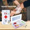Kenmaster Kotak Obat P3K / Kotak Obat Organizer / Kotak P3K Set Lengkap / Alat Medis / Peralatan Medis