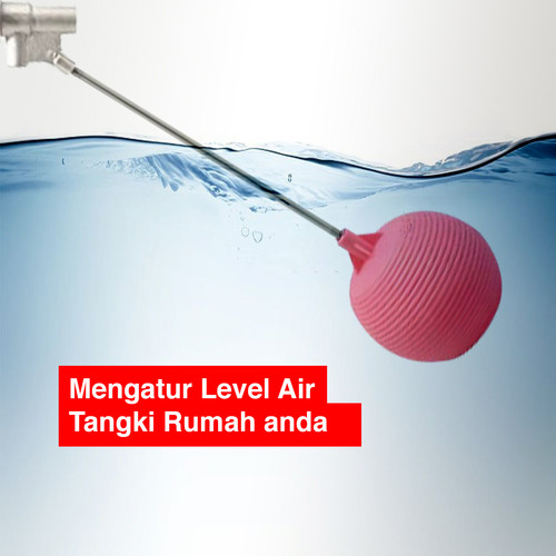 Kenmaster Pelampung Bak Air Kuningan 1/2 Inch / Pelampung Air / Pelampung Tandon / Pelampung Toren / Pelampung Bola