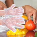 Sarung Tangan Plastik Isi 50 Set - Sarung Tangan Plastik Sekali Pakai Sarung Tangan untuk Makan Sarung Tangan Plastik Higenis