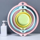 Baskom Lipat Serbaguna / Baskom Silikon / Baskom Lipat Silikon / Baskom Portable / Baskom Lipat Portable / Folding Basin Portable