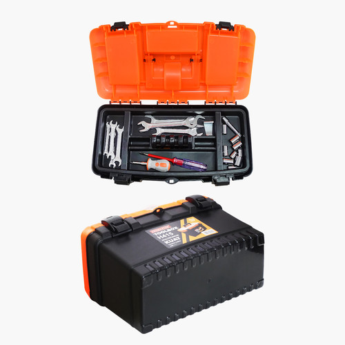 Kenmaster Tool Box Plastik K415 / Tool Box Jumbo / Toolbox Jumbo / Toolbox Plastik / Tempat Penyimpanan Perkakas / Tempat Penyimpanan Multifungsi - Kotak Perkakas - Kotak Serbaguna - Kotak Peralatan