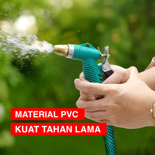 Kenmaster Kepala Semprotan Air Cuci Mobil - JMW03 Besi - Hijau / Kepala Semprotan Selang Air / Penyiram Tanaman / Semprotan Tanaman / Semprotan Cuci Mobil Motor / Water Gun Spray / Nozzle Alat Semprotan / Water Jet Spray / Alat Berkebun