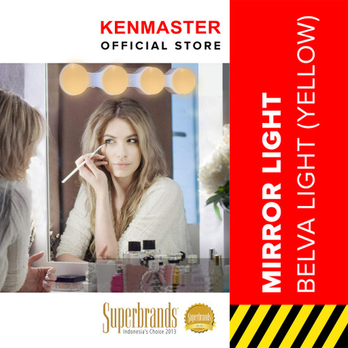 Lampu Bohlam Cermin Rias Make-Up / Portable Mirror Light BV-088 WARM