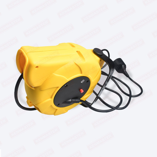 Brennenstuhl Kabel Roll 9 Meter + 2 Meter Otomatis - KBRL045-1241020300 / Kabel Roll 1 Lubang / Colokan Listrik / Teriminal Listrik / Kabel Sambung / Colokan Sambung