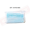 Hugo Masker 3 Ply Kesehatan - Face Mask ISI 50 Pcs
