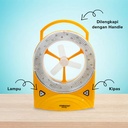 KENMASTER LAMPU EMERGENCY & KIPAS KM 560 1 & 29 LED WITH BOX