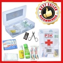 Kenmaster Kotak Obat P3K / Kotak Obat Organizer / Kotak P3K Set Lengkap / Alat Medis / Peralatan Medis