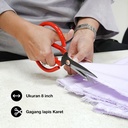 Kenmaster Gunting Kain / Gunting Bahan Kain / Gunting Kertas / Gunting Serbaguna