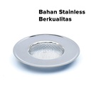 Kenmaster Saringan Wastafel Stainless Steel / Saringan Cuci Piring / Saringan Bak Cuci Piring