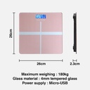 Timbangan Badan Digital USB - 5 Warna Max 180KG - OL090