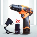 Kenmaster Bor Cordless Drill 10MM 12V -KM-12/Bor Tanpa Kabel - BOR081