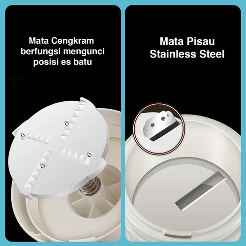 BEVLA Alat Serut Es Batu / Mesin Serut Es Batu / Serutan Es Batu / Ice Shaver / Ice Crusher - BV-8808