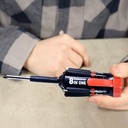 Obeng Kombinasi Set Travel 8 In 1 - Senter + Screwdriver - OL032