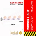 Lampu Bohlam Cermin Rias Make-Up / Portable Mirror Light BV-088 WARM