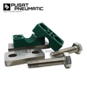 21.3MM Clamp Stauff Pipe Tubing Hydraulic Klem Pipa Hidrolik Heavy Duty Single Hole Size 21.3 MM