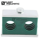 38MM Clamp Stauff Pipe Tubing Hydraulic Klem Pipa Hidrolik Light Duty Double Hole Size 38 MM