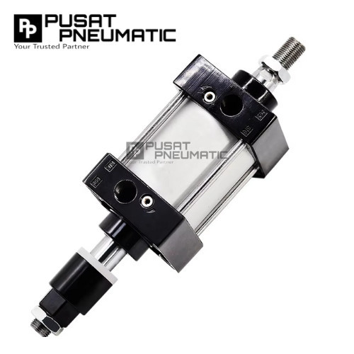 SC 50X25-25 Pneumatic Standard Cylinder Double Rod Non Stoper / Cylinder Pneumatic SC 50 x 25 - 25