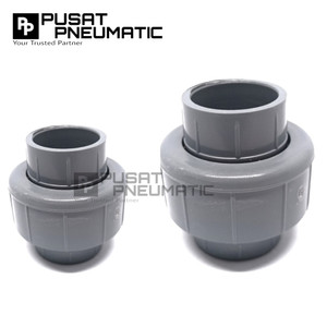 1" Fitting Watermur PVC Union Water Mur Pipa Socket Connection JIS Standart Size 1 Inch 32MM