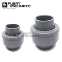 1" Fitting Watermur PVC Union Water Mur Pipa Socket Connection JIS Standart Size 1 Inch 32MM