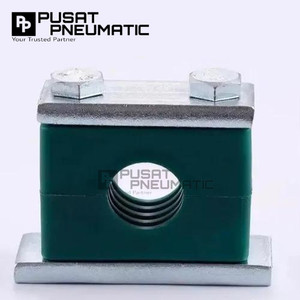21.3MM Clamp Stauff Pipe Tubing Hydraulic Klem Pipa Hidrolik Heavy Duty Single Hole Size 21.3 MM