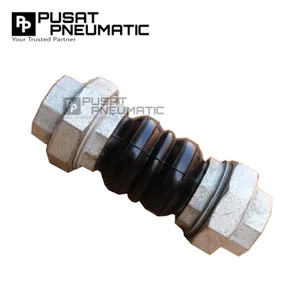 1 1/2" Rubber Flexible Joint Twinflex Watermur Drat Union Connection DN 40 Size 1 1/2 Inch