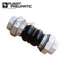 1 1/2" Rubber Flexible Joint Twinflex Watermur Drat Union Connection DN 40 Size 1 1/2 Inch