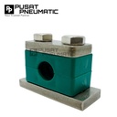 21.3MM Clamp Stauff Pipe Tubing Hydraulic Klem Pipa Hidrolik Heavy Duty Single Hole Size 21.3 MM